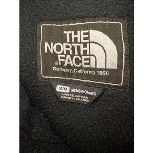 The North Face Black Fleece/Soft Shell Hoodie Jacket Men's M Polartec Recycled - Picture 11 of 12